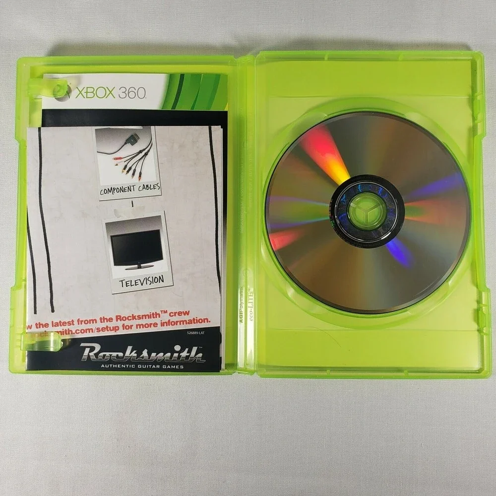 Rocksmith:‎ Best Buy Exclusive Edition Xbox 360 (2011) w/ Manual & Inserts EUC